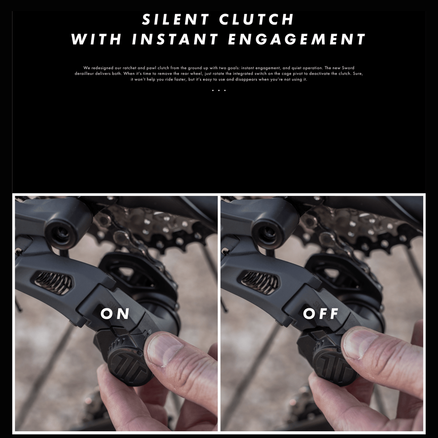 Microshift Sword 2x10 Groupset without Crankset