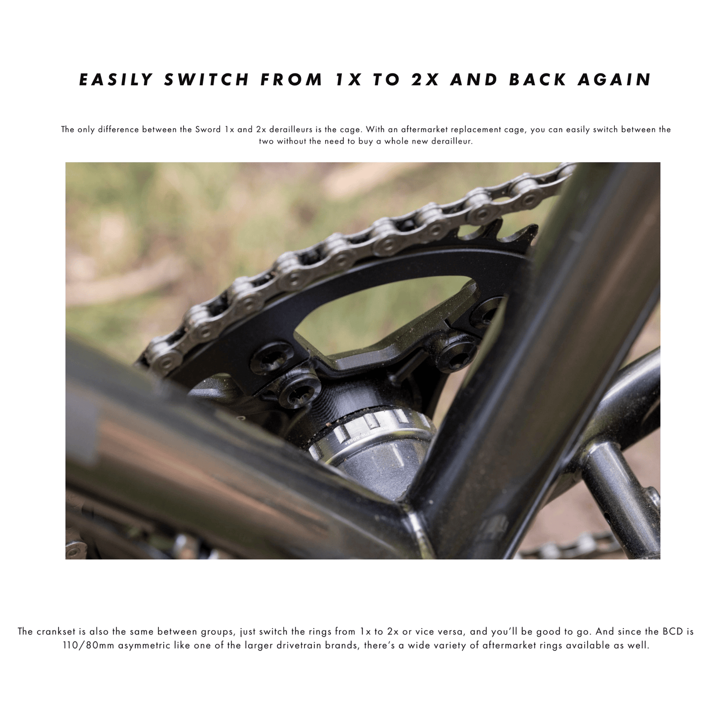 Microshift Sword 1x10 Groupset