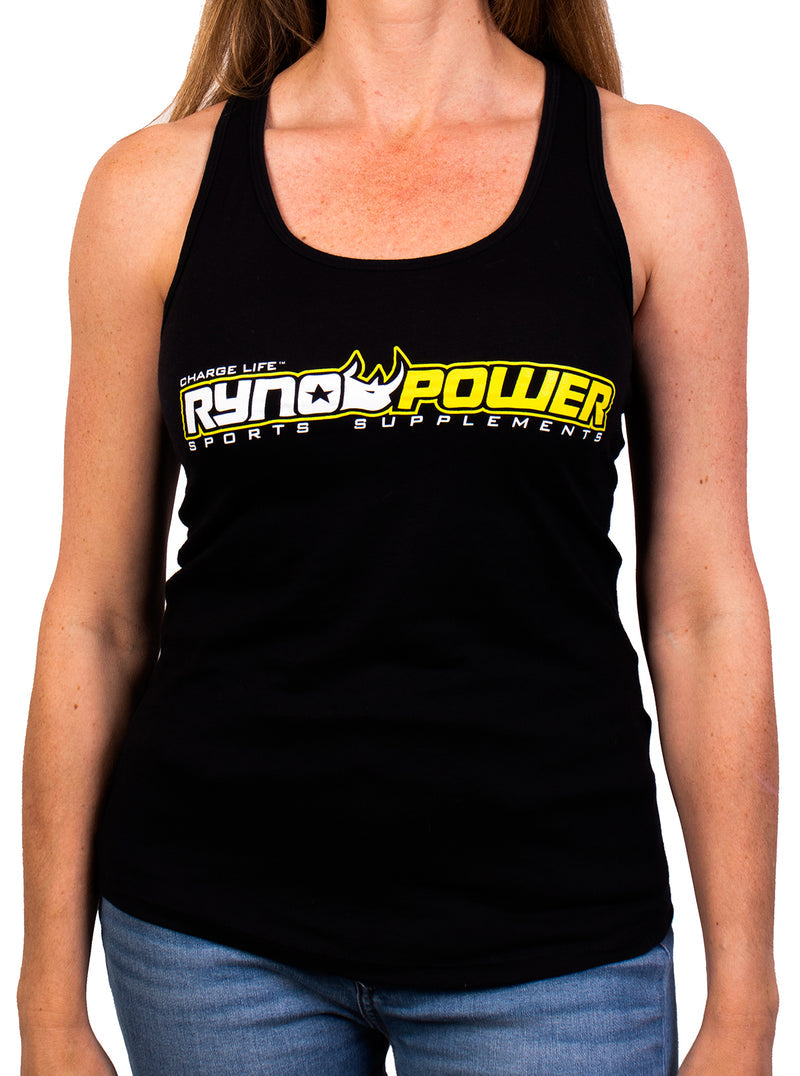 Ryno Power Women's Black Tank Top- Medium