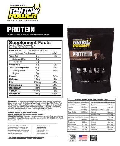 Ryno Power Body Builder Power Package Chocolate