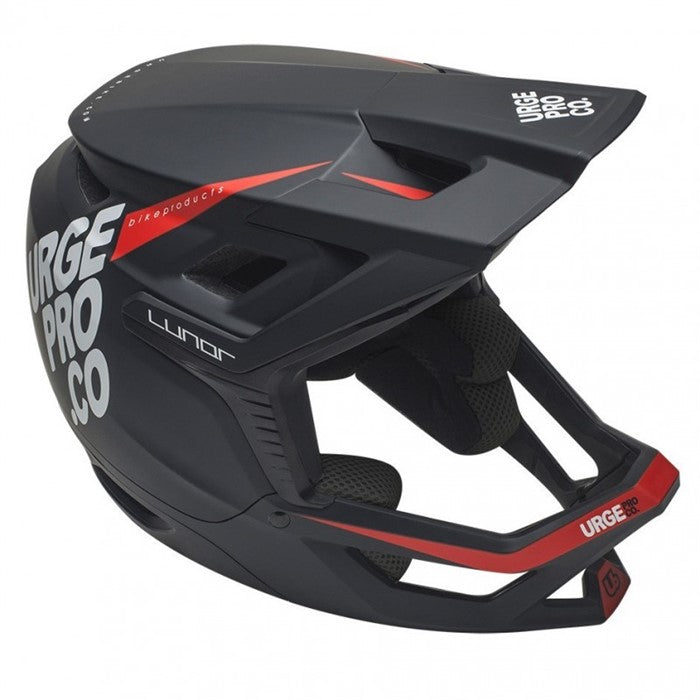 URGE MTB Helmet Full Face Lunar Black S/M