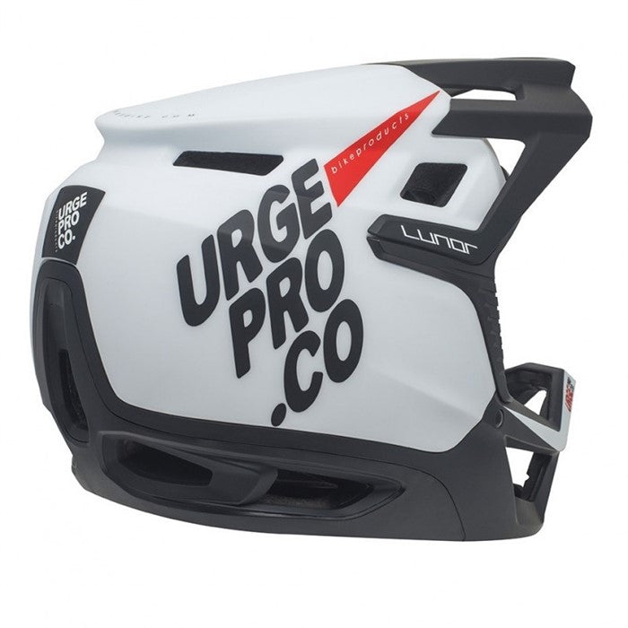 URGE MTB Helmet Full Face Lunar White S/M